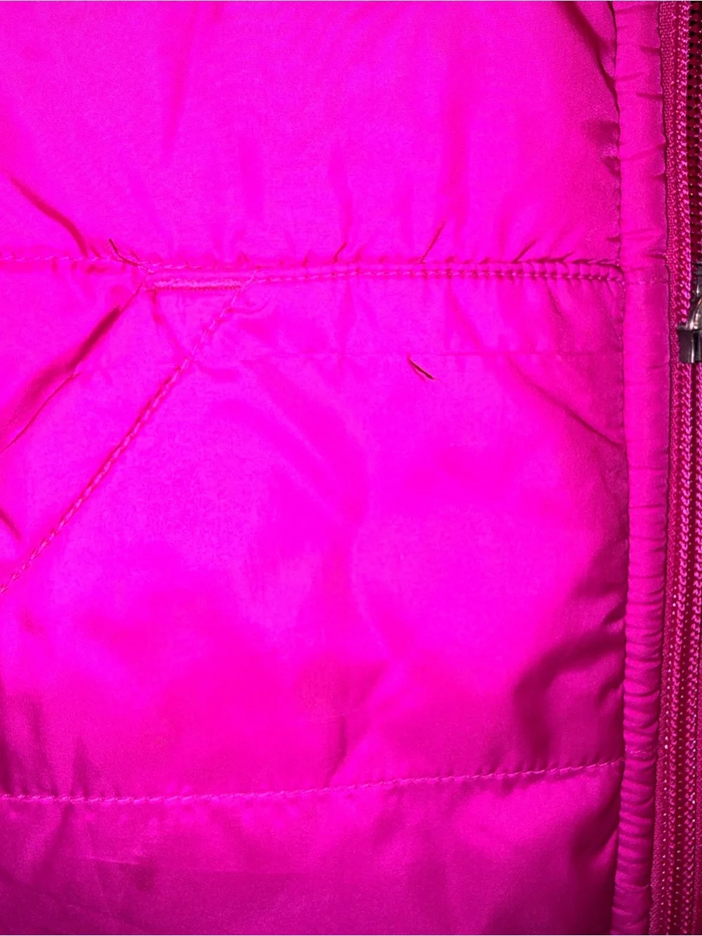 Columbia Girls' Pink and Purple Reversible Vest